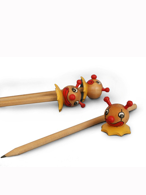 pencil-with-clown-head
